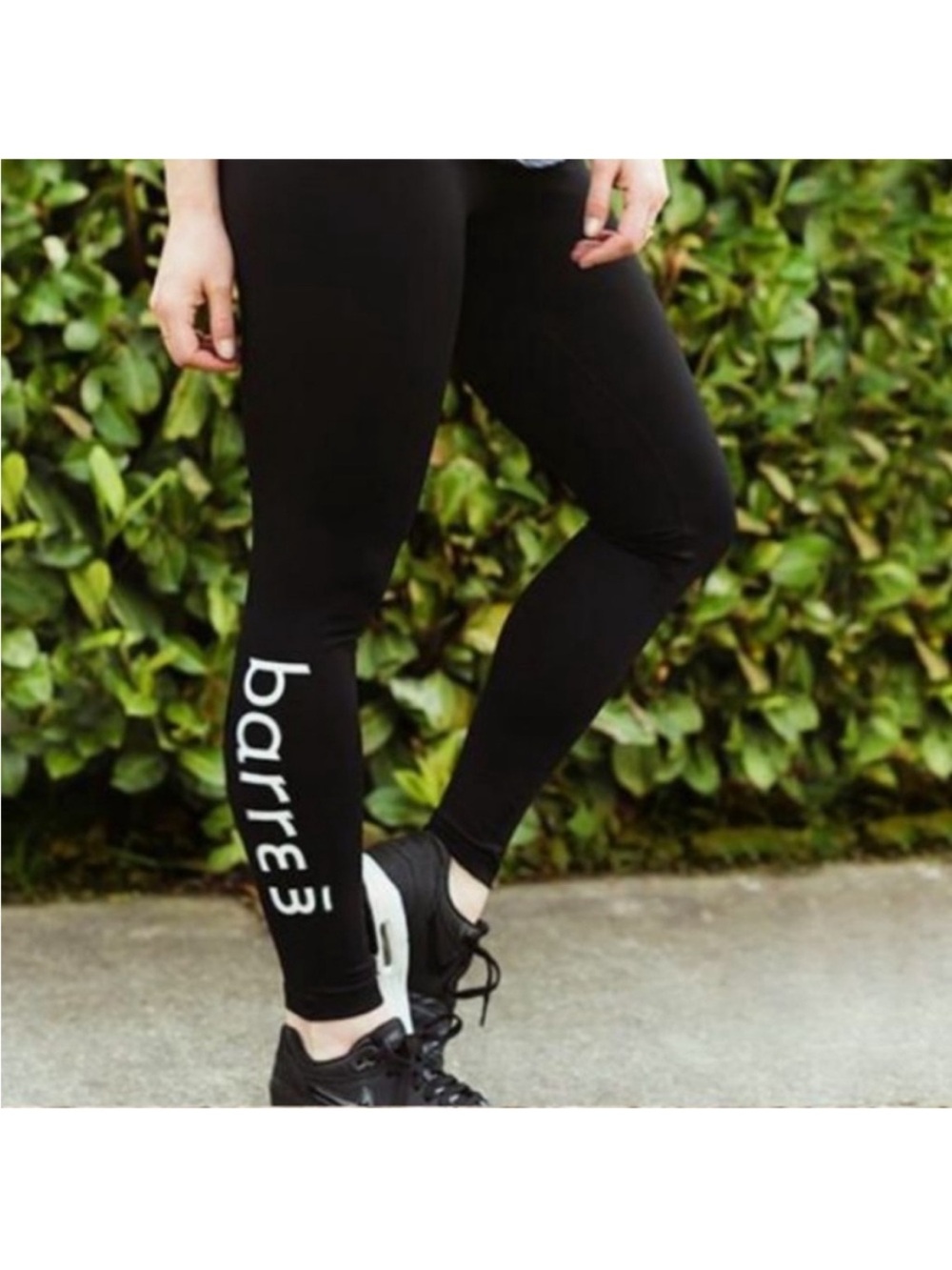 DYI Barre3 Women’s High Waisted Black Leggings Small